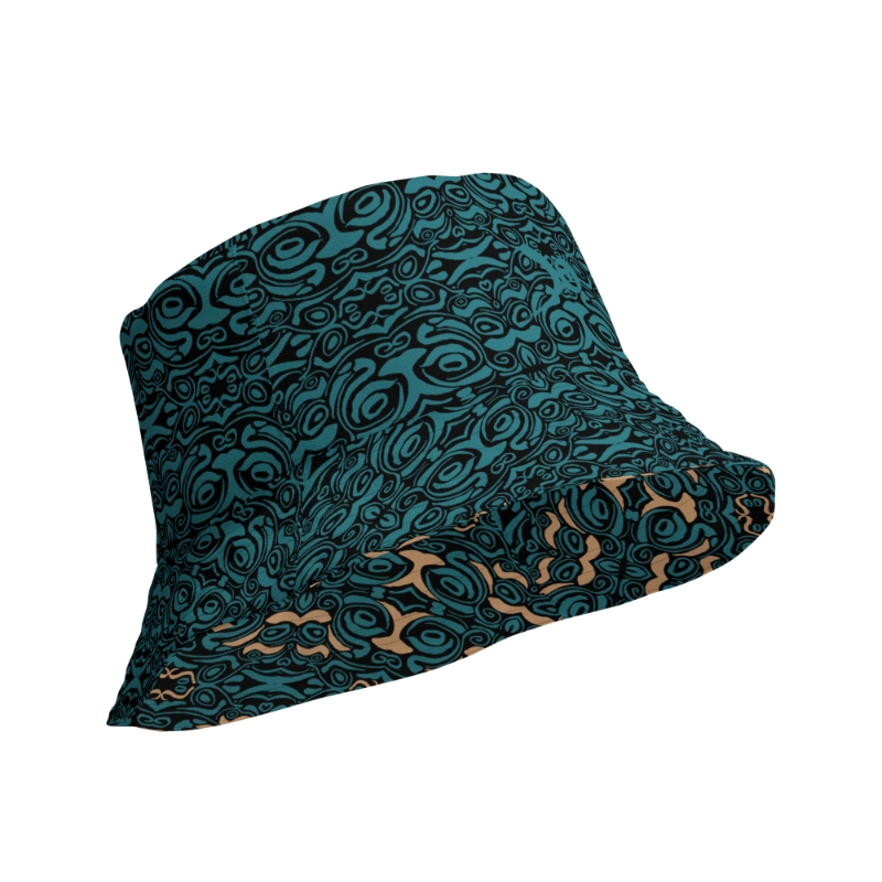 Bob réversible | motif Eye of Tiger - 2 coloris – Image 4