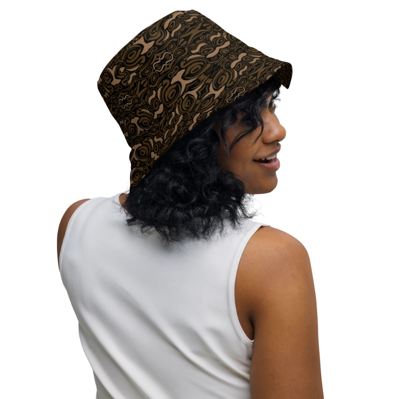 Bob réversible | motif Eye of Tiger - 2 coloris – Image 2