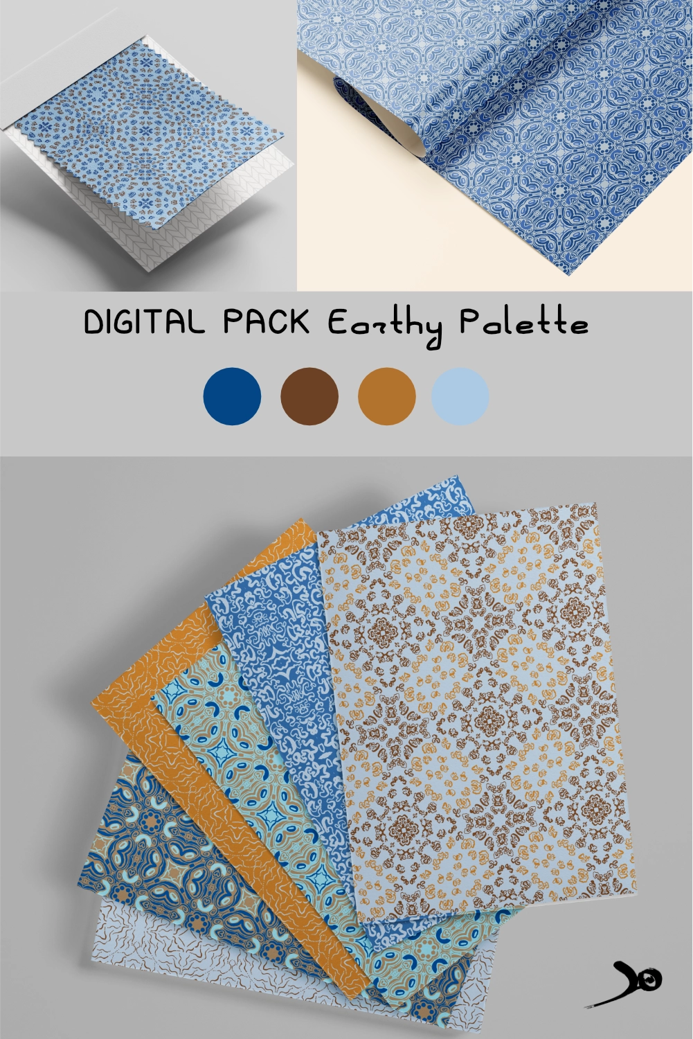 Bundle Motifs Sans Couture à imprimer— earth & ocean