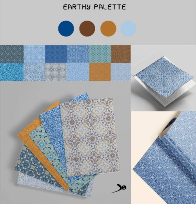 Bundle Motifs Sans Couture à imprimer— earth & ocean